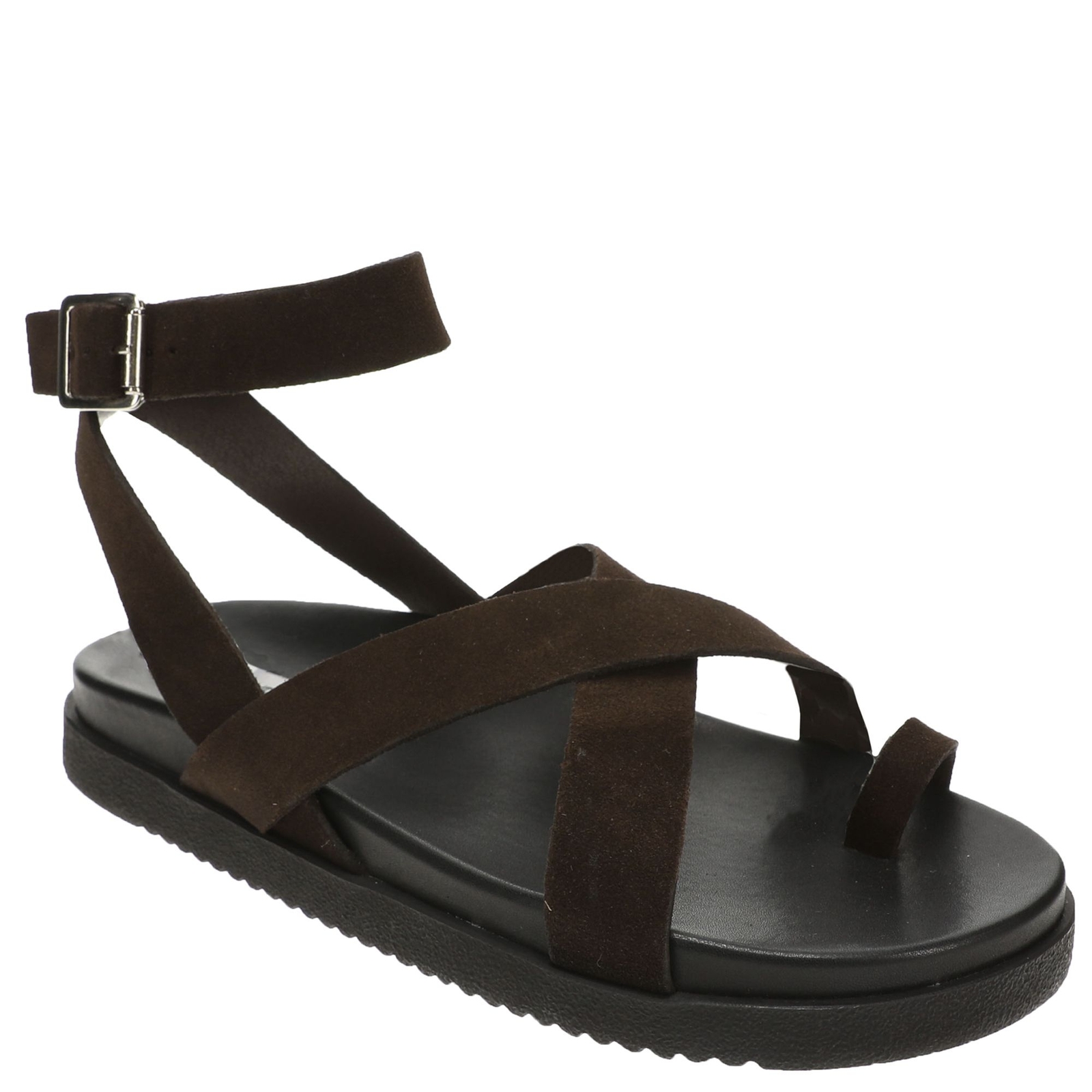 Steve Madden Mira - Womens 6.5 Brown Sandal Medium