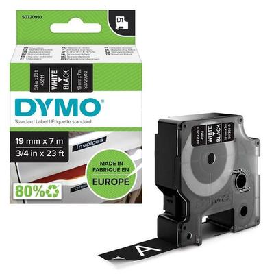 Dymo Beschriftungsband »D1 45811« 19 mm x 7 m weiß, 1.9 cm Image