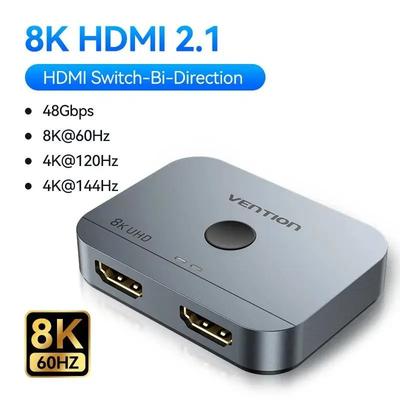 Vention HDMI Splitter Switch Out HDMI Switcher For PS5 Xbox Series X TV Monitor PC Laptop hdmi 2.1