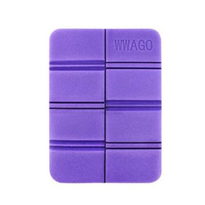 XPE Foam Camping Mat Portable Folding Cushion For Beach, Picnic & Hiking Waterproof, Moisture Proof & Lightweight purple