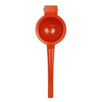 Aluminum Alloy Manual Juicer, Hand Press Lemon & Orange Squeezer For Fresh Citrus Juice, Durable Easy Clean Kitchen Tool orange Red