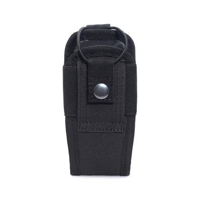 Multifunctional Camouflage Accessory Bag, MOLLE System Walkie Talkie Bag For Outdoor Sports & Tactical Gear black
