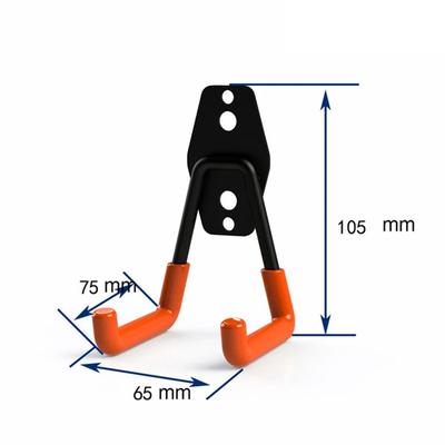 Wall Mount Bicycle Hanger Hooks, Heavy Duty Storage Hook For Garage, Ladders & Garden Tools style 1