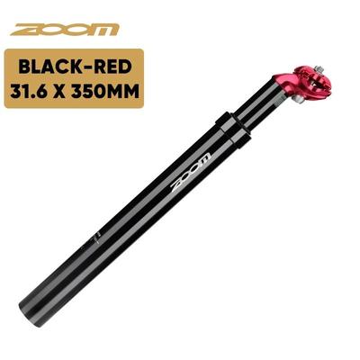 ZOOM Bike Suspension Seatpost Shock Absorber Seat Tube For MTB With Multiple Diameter Options red 31.6 Mm