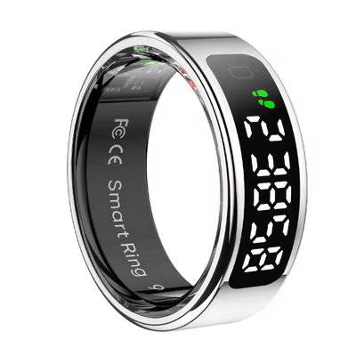 COLMI R12 Smart Ring Touchscreen Health Tracker With Wireless Charging 13 silver