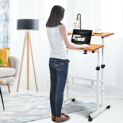 Adjustable Sit Standing Computer Desk, 2 in 1 Height Adjustable Workstation For Home & Office Adjustable Sit Standing Computer Desk, 2 in 1 Height Adjustable Workstation For Home & Office