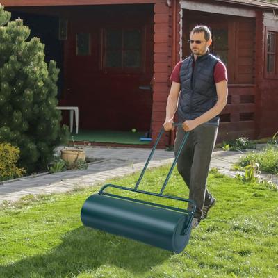 36" X 12" Tow Lawn Roller Water Filled Metal Push Roller For Lawns & Gardens 36" X 12" Tow Lawn Roller Water Filled Metal Push Roller For Lawns & Gardens