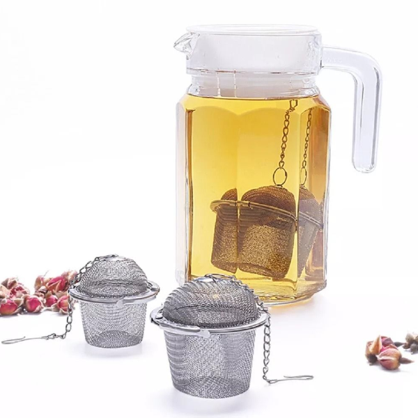 Stainless Steel Tea Infuser Ball, Mesh Loose Leaf Herb Strainer With Lock For Perfect Brewing Stainless Steel Tea Infuser Ball, Mesh Loose Leaf Herb Strainer With Lock For Perfect Brewing