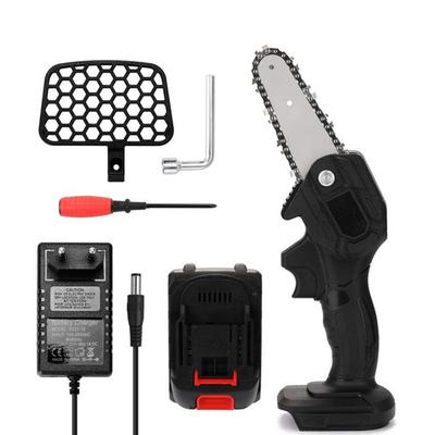 Compact Power Rechargeable Handheld Mini Battery Powered Chainsaw Lightweight With Anti Slip Handle Chainsaw Set