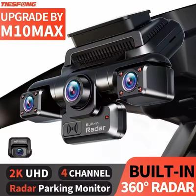 4K 4 Channel 360 Degree Dash Cam With GPS, Night Vision, And WiFi 4 Channel 128g