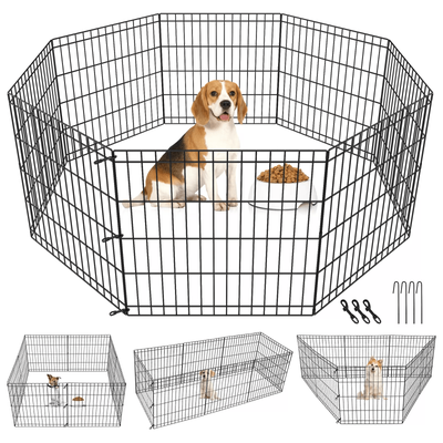 Dog Playpen Panels Foldable Exercise Pen,, Indoor Outdoor Pet Playpen Fence For Puppies, Rabbits, Ducks, Secure Portable Dog Playpen Panels Foldable Exercise Pen,, Indoor Outdoor Pet Playpen Fence For Puppies, Rabbits, Ducks, Secure Portable