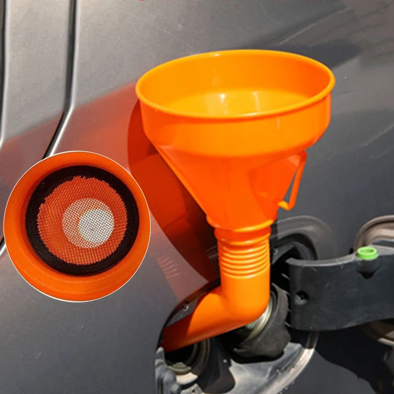 Heavy Duty Refueling Funnel With Filter Motorcycle & Car Oil Funnel For Easy Gasoline Filling Heavy Duty Refueling Funnel With Filter Motorcycle & Car Oil Funnel For Easy Gasoline Filling