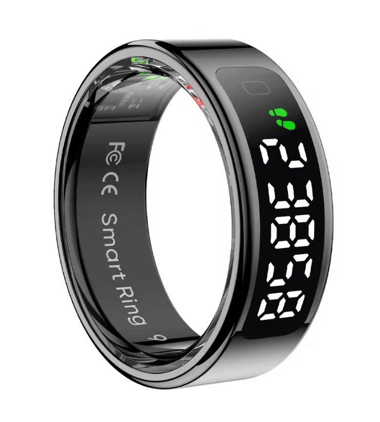 COLMI R12 Smart Ring Touchscreen Health Tracker With Wireless Charging 12 black