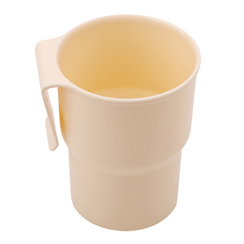 Multifunctional Car Drink Holder Adjustable Air Conditioning Outlet Mount Bracket For Coffee Cups & Water Bottles 2pcs Beige