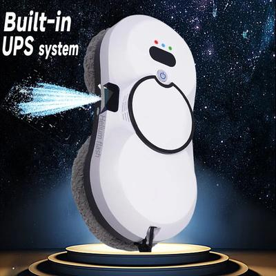 Smart Robot Window Cleaner Vacuum With UPS System, Automatic Glass Washer, Electric Floor Mop, And Smart Home Cleaning Smart Robot Window Cleaner Vacuum With UPS System, Automatic Glass Washer, Electric Floor Mop, And Smart Home Cleaning