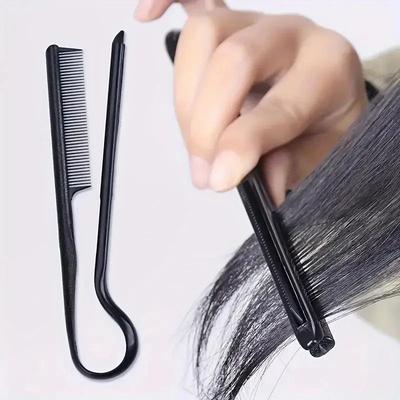 Professional Hair Styling Tool, V Comb Straightening Splint Comb For Messy Hair And Wigs Professional Hair Styling Tool, V Comb Straightening Splint Comb For Messy Hair And Wigs