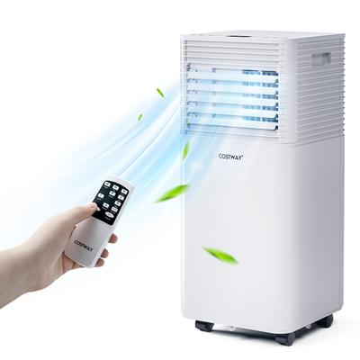 Portable BTU Air Cooler With Dehumidifier & Fan Mode, Smart Control, Quiet Sleep Mode, Window Kit, Ideal For Home Portable BTU Air Cooler With Dehumidifier & Fan Mode, Smart Control, Quiet Sleep Mode, Window Kit, Ideal For Home