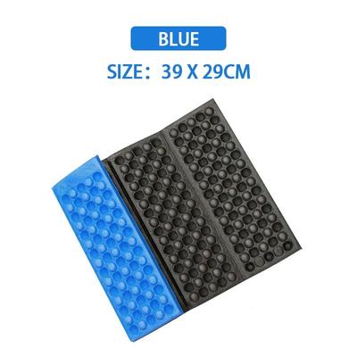 Camping Foam Pad Waterproof Foam Seat For Picnic, Hiking, Backpacking, Mountaineering, Trekking & Outdoor Stadium Bleach blue