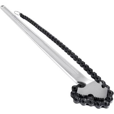 Heavy Duty Chain Wrench, Carbon Steel Chain Pipe Wrench With Max Clamping, Industrial Chain Strap Filter Wrench Tool Heavy Duty Chain Wrench, Carbon Steel Chain Pipe Wrench With Max Clamping, Industrial Chain Strap Filter Wrench Tool
