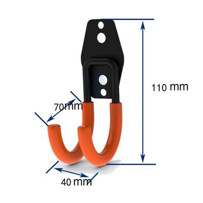 Wall Mount Bicycle Hanger Hooks, Heavy Duty Storage Hook For Garage, Ladders & Garden Tools style 3
