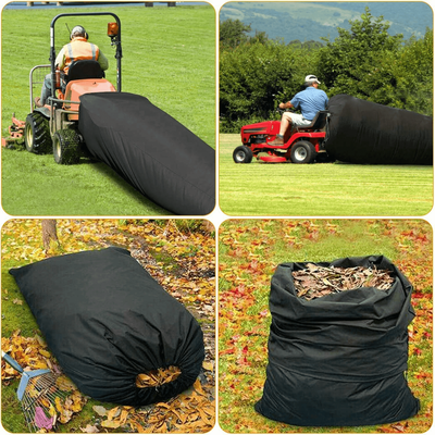 Lawn Tractor Leaf Bag For Riding Mower, Universal Collection System Grass Catcher Bag For Yard Waste, Leaves & Debris Lawn Tractor Leaf Bag For Riding Mower, Universal Collection System Grass Catcher Bag For Yard Waste, Leaves & Debris
