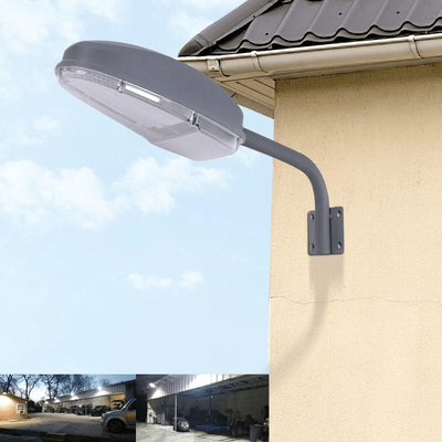 Waterproof Outdoor LED Street Light, Dusk To Dawn Sensor Security Wall Light For Yard, Pathway, Garage, And Entryway Waterproof Outdoor LED Street Light, Dusk To Dawn Sensor Security Wall Light For Yard, Pathway, Garage, And Entryway