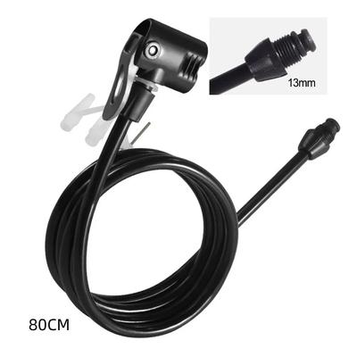 Bicycle Air Pump Extension Tube Hose Connector For Bike Tire Inflator, Durable Nozzle Accessories For Easy Pumping a