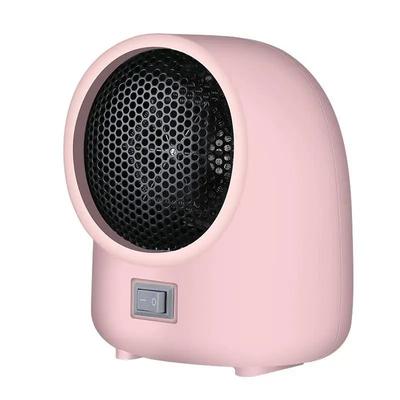 Mini Fan Electric Heater EU Plug pink