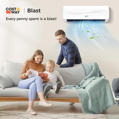 Blast Series 12000 BTU 20 Ductless Mini Split Air Conditioner & Heater, Inverter Wall Mounted AC System For Home Blast Series 12000 BTU 20 Ductless Mini Split Air Conditioner & Heater, Inverter Wall Mounted AC System For Home