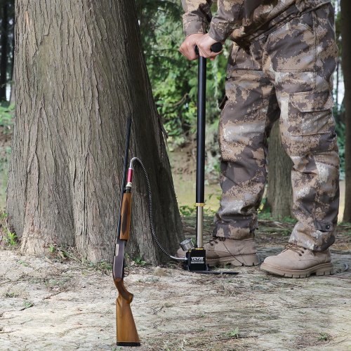 4500PSI High Pressure Hand Pump, 3 Stage PCP Airgun Stirrup Pump For Air Rifle Filling, Hunting & Scuba Tanks 4500PSI High Pressure Hand Pump, 3 Stage PCP Airgun Stirrup Pump For Air Rifle Filling, Hunting & Scuba Tanks