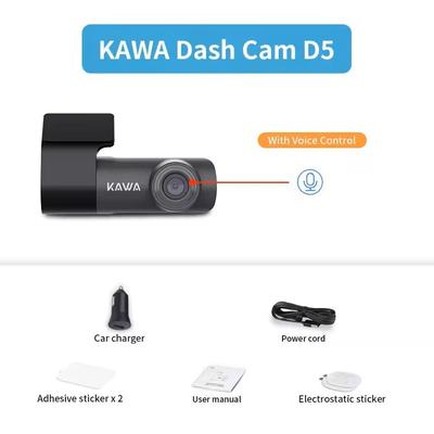 2K Car Dash Camera With Voice Control And Night Vision d5 voice Control none