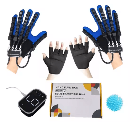 Stroke Recovery Rehabilitation Gloves For Hand Therapy And Finger Training full Set xxl