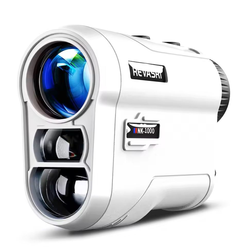 High Precision Golf Rangefinder With Slope And Flag Lock Vibration white 1000m