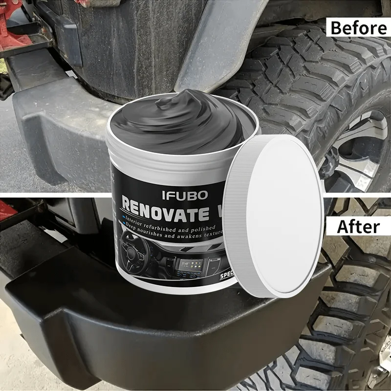 Car Interior Renovation Wax, Multi Purpose Plastic Parts Repair Agent, Tire Protection & Whitening Solution Car Interior Renovation Wax, Multi Purpose Plastic Parts Repair Agent, Tire Protection & Whitening Solution