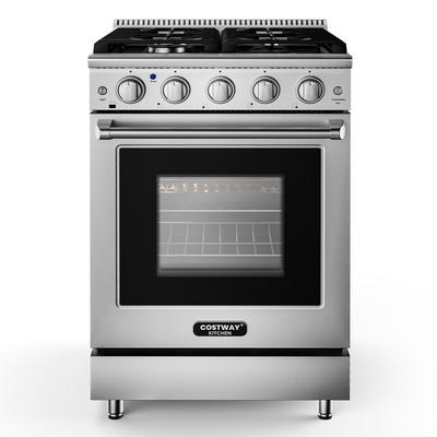 Professional Freestanding Gas Range With Burners Cooktop, Convection Oven & LP Kit Professional Freestanding Gas Range With Burners Cooktop, Convection Oven & LP Kit