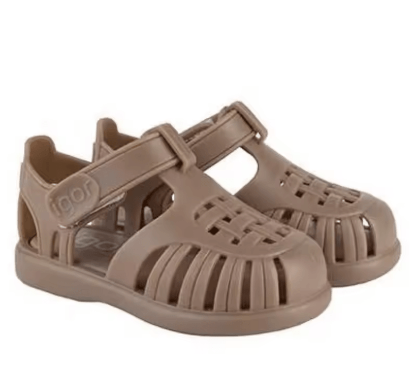 Classic Kids Roman Sandals Durable Solid Color Casual Beach Shoes For Boys & Girls us 11.5 12 Little Kid dark Gray