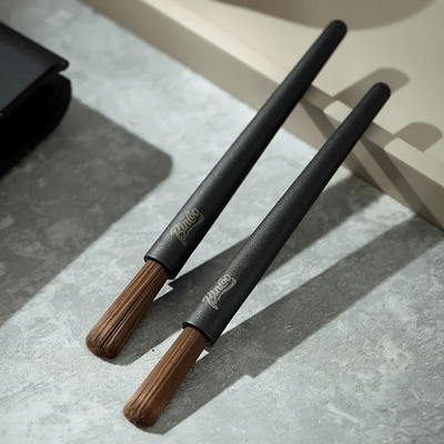 Wood And Nylon Coffee Grinder And Espresso Machine Cleaning Brush Set Wood And Nylon Coffee Grinder And Espresso Machine Cleaning Brush Set