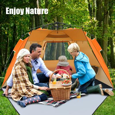 3 4 Person Easy Pop Up Beach Tent, UPF 50+ Portable Sun Shelter For Sun Protection 3 4 Person Easy Pop Up Beach Tent, UPF 50+ Portable Sun Shelter For Sun Protection