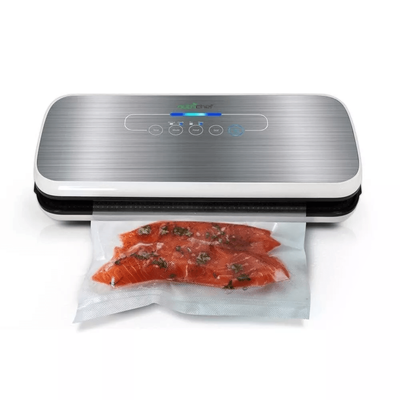 Electric Air Sealing Preserver System, Nutri Chef Vacuum Sealer Machine With Reusable Bags For Meal Prep & Freshness Electric Air Sealing Preserver System, Nutri Chef Vacuum Sealer Machine With Reusable Bags For Meal Prep & Freshness
