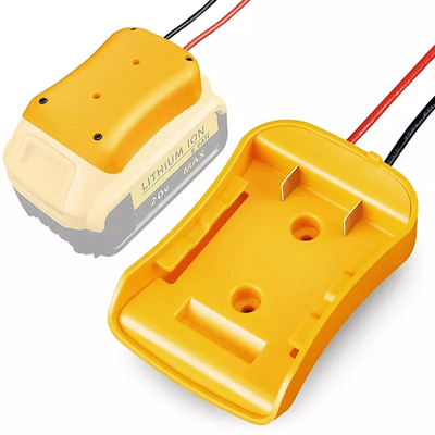 Power Connector DIY Battery Adapter Holder Dock For DeWalt Max Battery, Compatible DCB Series, Heavy Duty Mount Kit Power Connector DIY Battery Adapter Holder Dock For DeWalt Max Battery, Compatible DCB Series, Heavy Duty Mount Kit