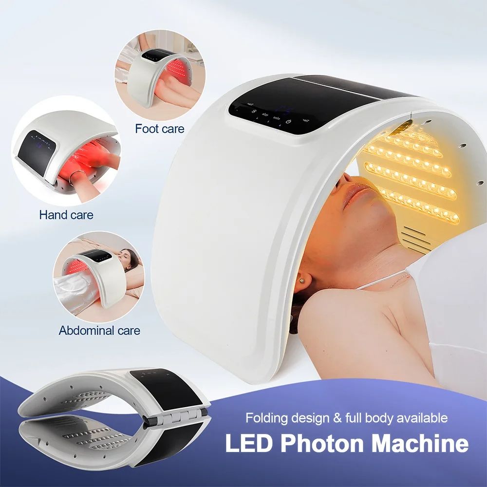LED Mask Facial Red Light Therapy Skin Rejuvenation Device, Anti Wrinkle Beauty Machine For Face Lift & Deep Hydration LED Mask Facial Red Light Therapy Skin Rejuvenation Device, Anti Wrinkle Beauty Machine For Face Lift & Deep Hydration