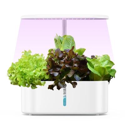 Hydroponics Growing System Indoor Garden With LED Grow Light, Quiet Smart Water Pump & Automatic Timer Herb Garden Kit Hydroponics Growing System Indoor Garden With LED Grow Light, Quiet Smart Water Pump & Automatic Timer Herb Garden Kit