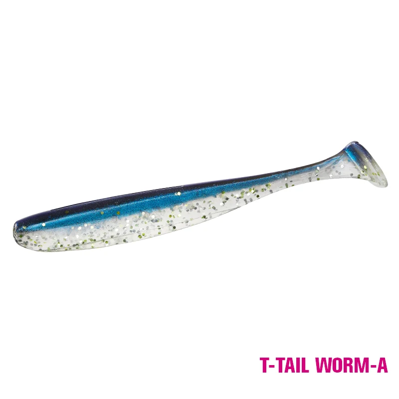 T Tail Worm Baits Easy Shiner Artificial Fishing Lures Odor Enhanced Bass Wobblers Swimbaits For Freshwater Saltwater t Tail a 65mm 1.4g 20pcs