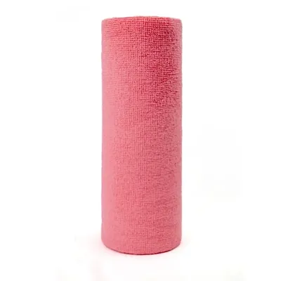 Reusable Cleaning Wipes Roll, Microfiber Towel Rolls For Kitchen, Dish Rags Wash Paper Towels red