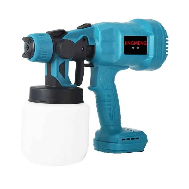 Cordless Electric Paint Sprayer For Home And Auto Projects eu no Battery No Plug