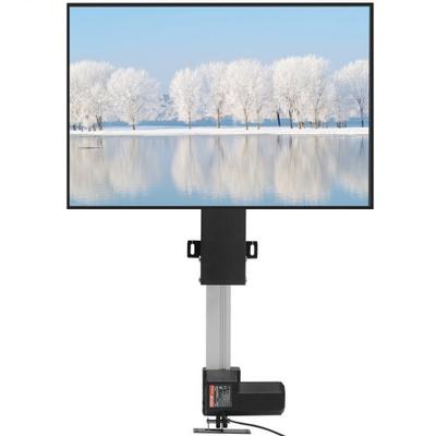 Electric TV Lift Mount, 31" Adjustable Stroke, Supports 60" TVs, 132 Lbs Load, Remote Controlled Height Adjustment Electric TV Lift Mount, 31" Adjustable Stroke, Supports 60" TVs, 132 Lbs Load, Remote Controlled Height Adjustment