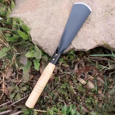 Thickened Iron Garden Shovel, Multi Tool For Weeding, Digging Soil & Harvesting Vegetables & Sea Plants flat shovel