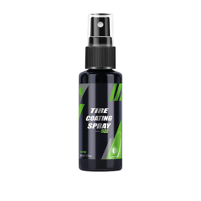 Ceramic Coating Spray For Tire Blackening, Auto Wax Clean & Liquid Refurbishing Agent For Black Car Tires spray