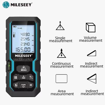 Laser Tape Measure Rangefinder 100M Electronic Digital Measuring Tool basic Version 60m