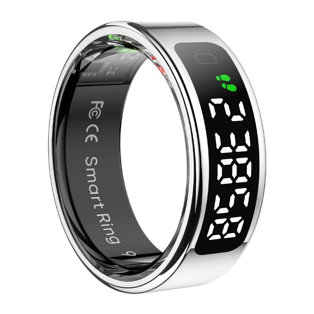 COLMI R12 Smart Ring With Touch Display Health Tracking And Wireless Charging 11 silver